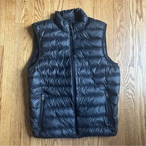 Polo Ralph Lauren Black Down Mens Puffer Vest Size Medium Performance VGUC